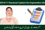 BISP 8171 Payment Update for September 2025