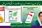 BISP 8171 Complaint via WhatsApp