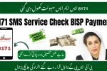 8171 SMS Service Opened to Review BISP Disqualified Persons