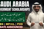 Saudi Arabia Announces Fully Funded Scholarships for All Students Including Pakistanis 2025
