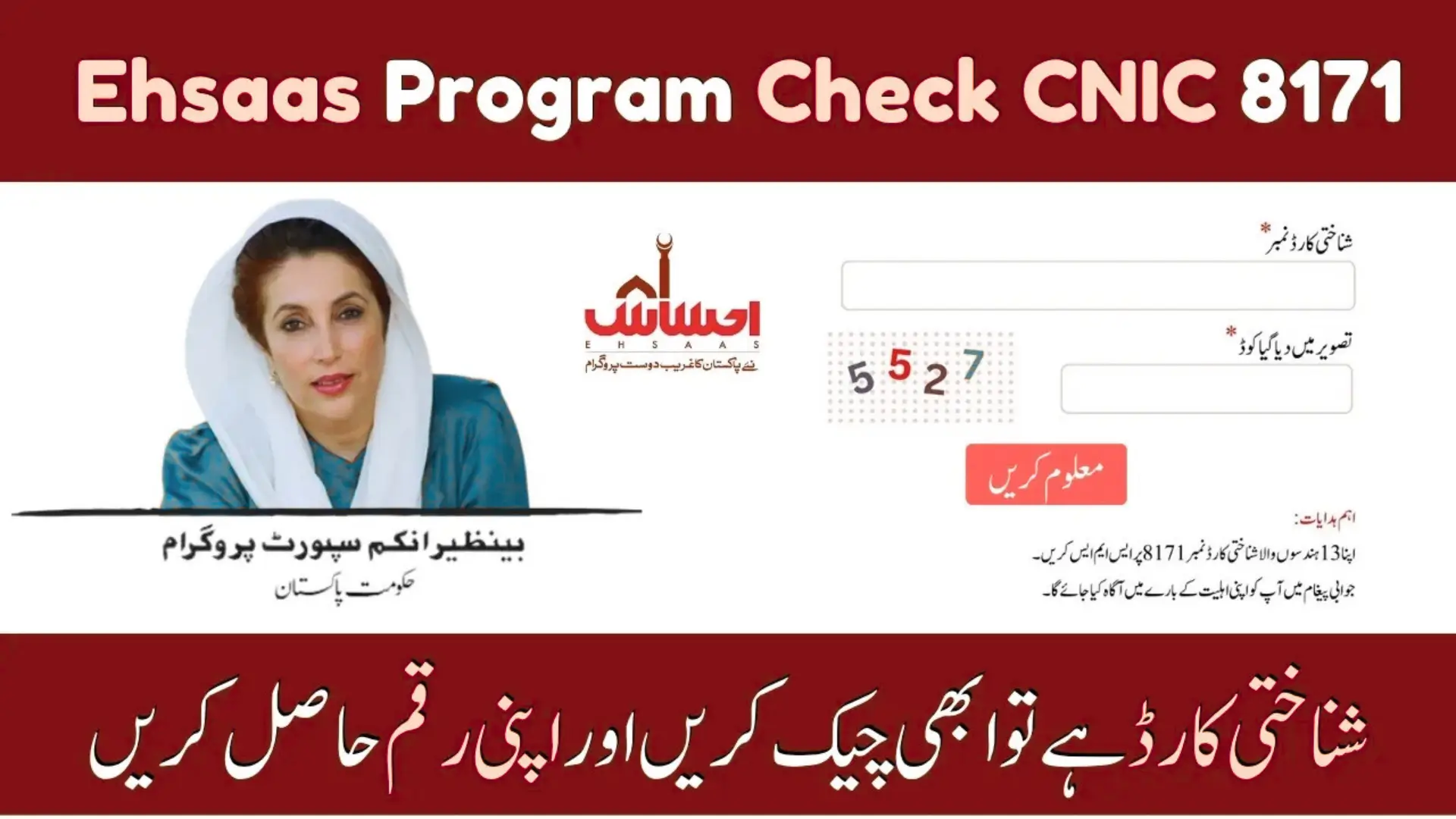 8171 Ehsaas Program