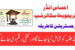 Ehsaas Scholarship University List Complete Process