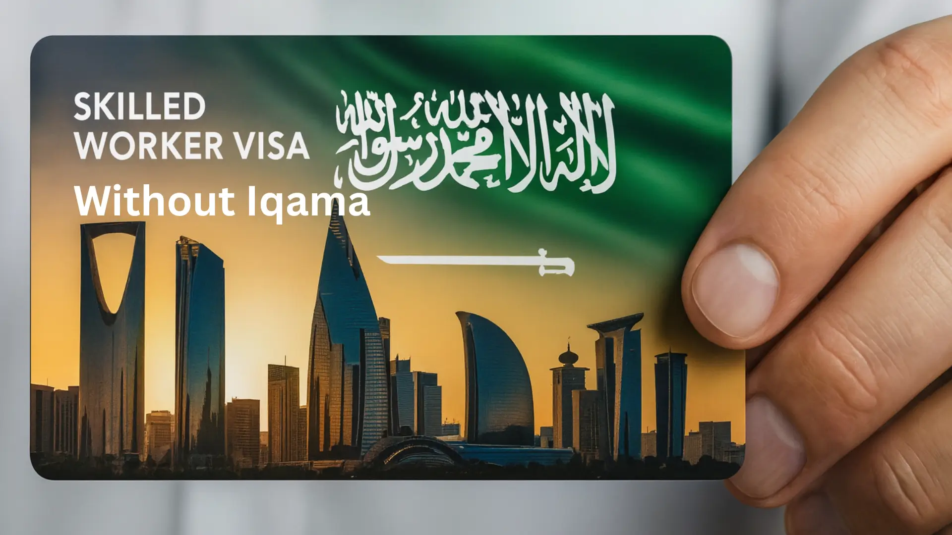 Saudi Arabia Work Visa Without Iqama