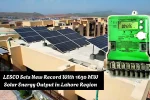 LESCO Sets New Record With 1630 MW Solar Energy Output in Lahore Region