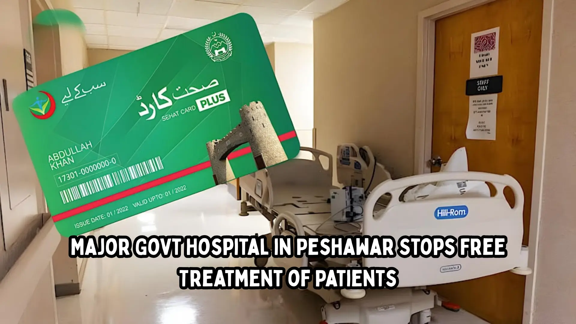Major Govt Hospital in Peshawar Stops Free Treatment of Patients