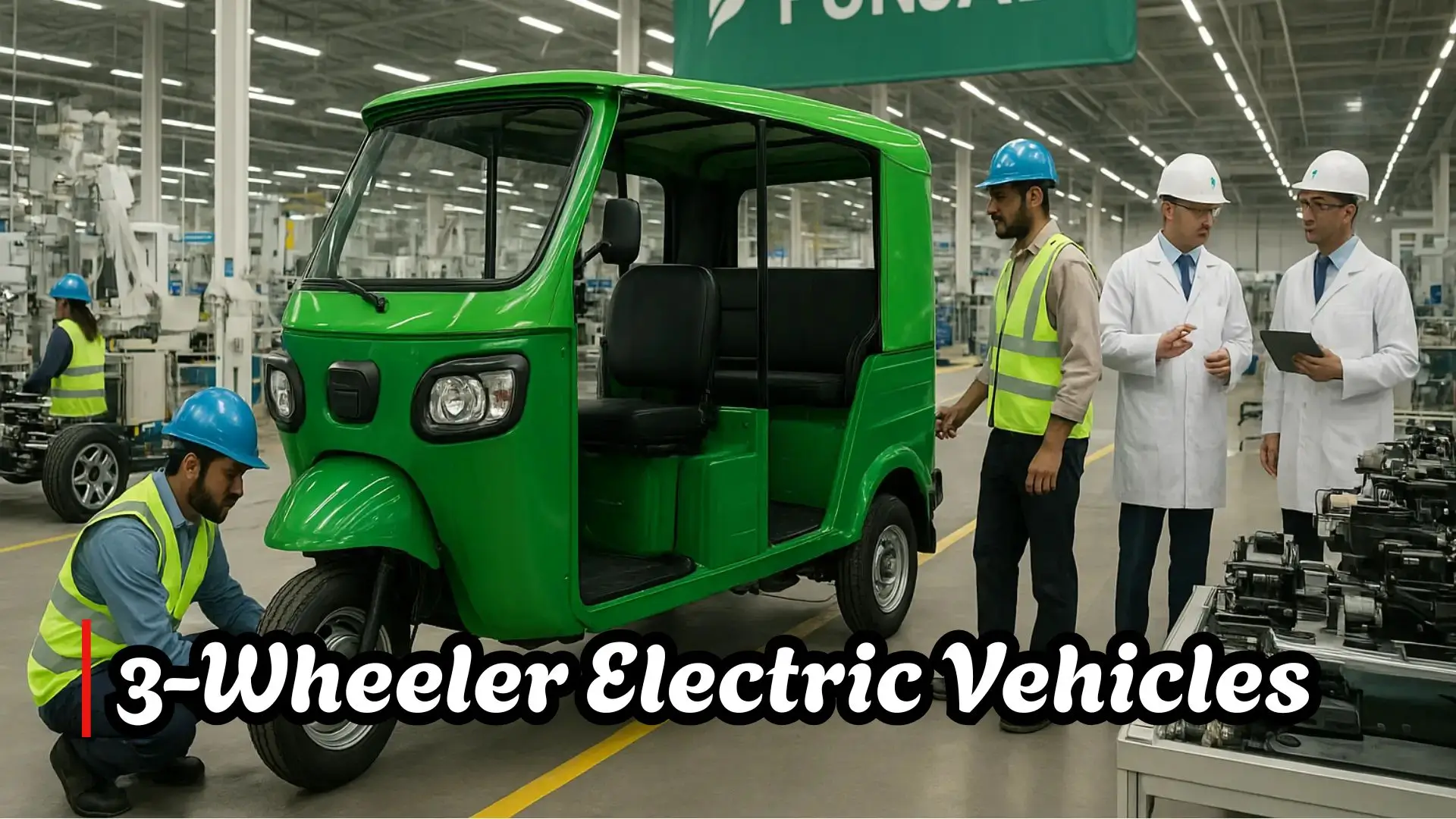 Punjab Inaugurates 3-Wheeler Electric Vehicles Plant to Boost EV Sector &amp; Industrial Growth