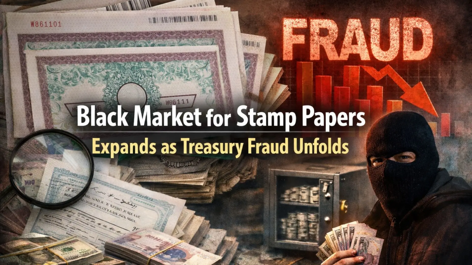 Black Market for Stamp Papers Expands as Treasury Fraud Unfolds