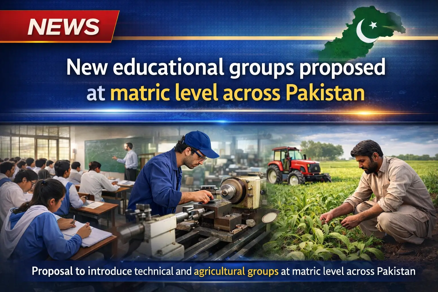 New Groups Proposed at Matric Level Across Pakistan