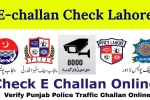 E-challan Check Lahore