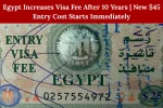 Egypt Increases Visa Fee After 10 Years