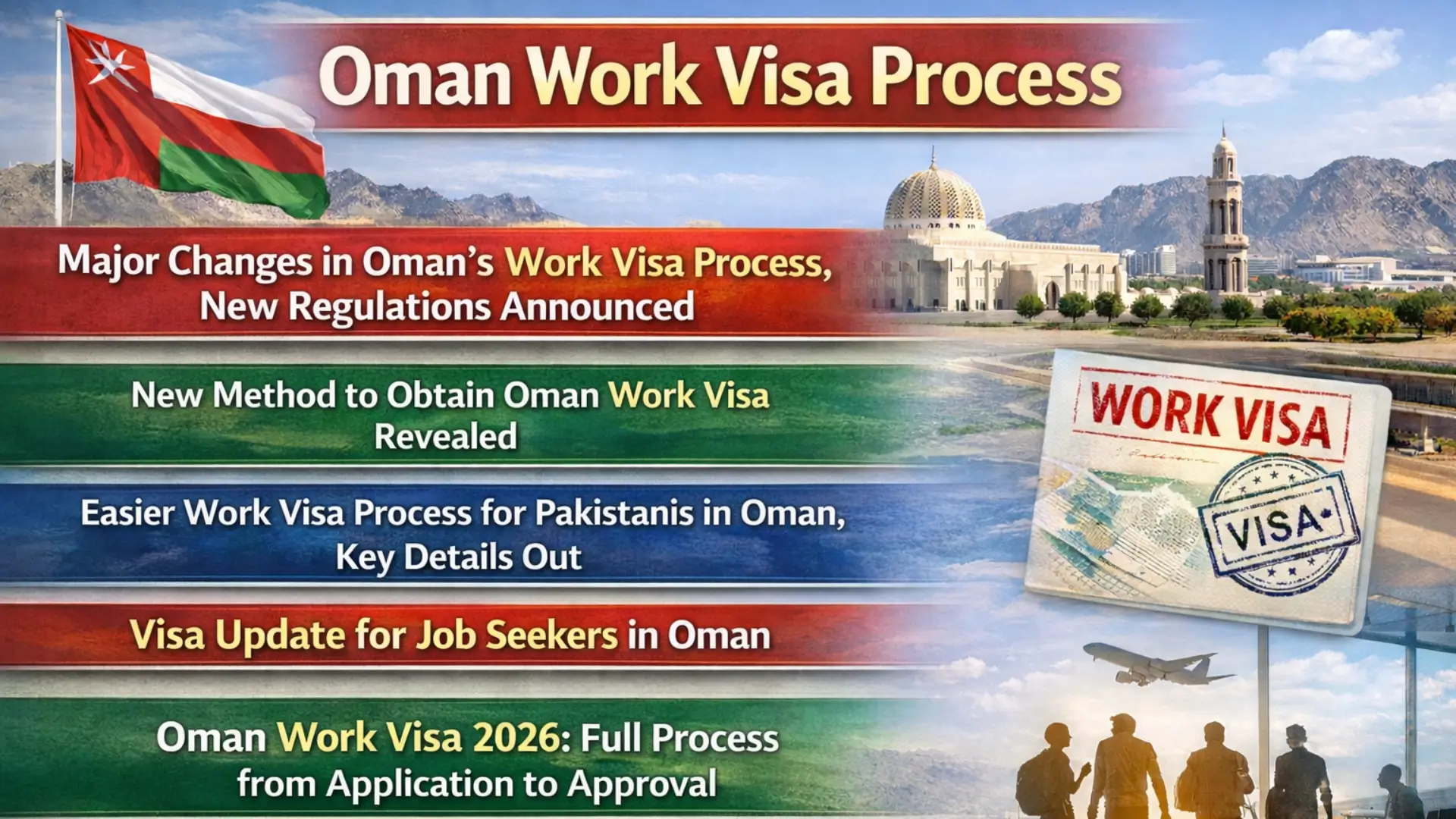 Oman Work Visa Proces