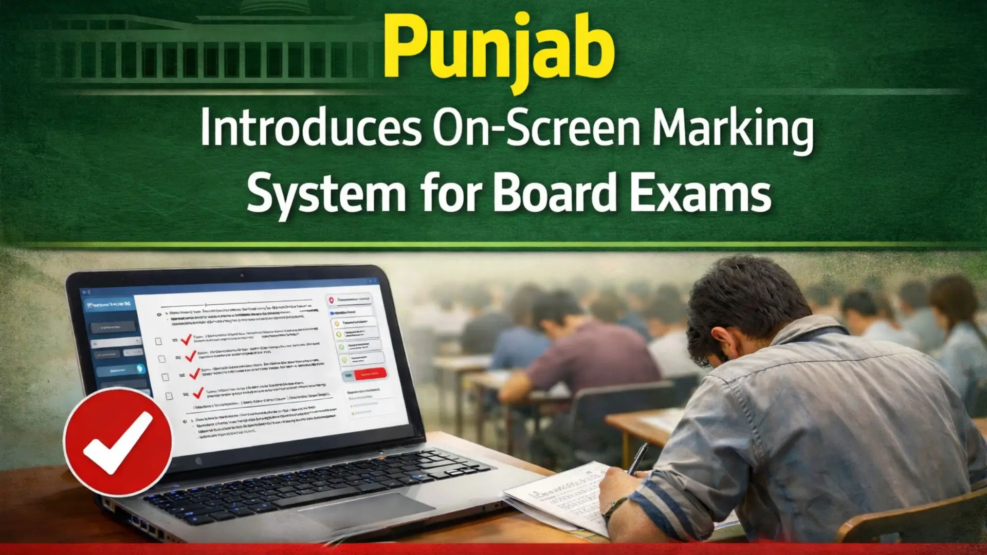 Punjab Introduces On-Screen Marking System for Board Exams