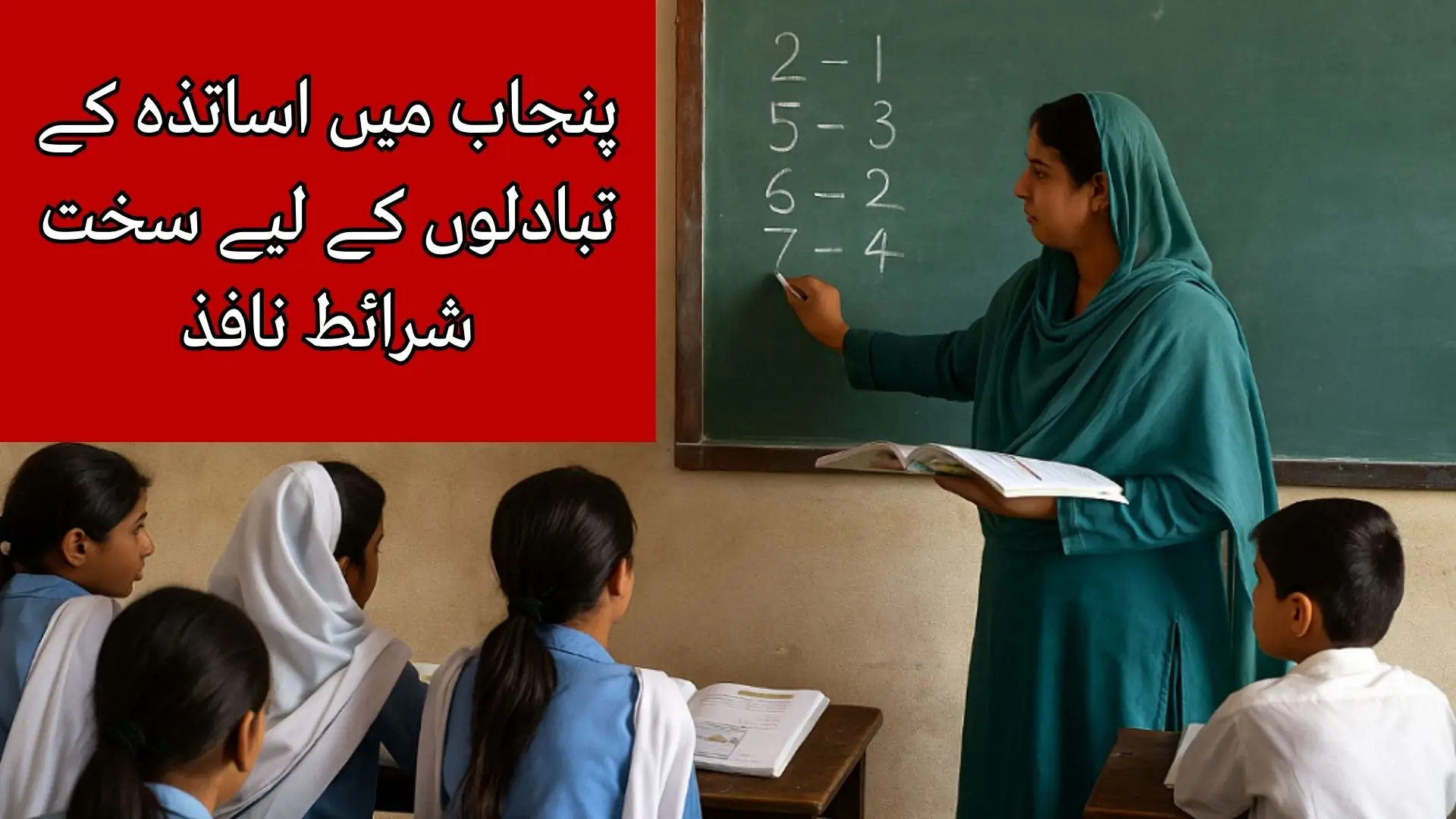 Punjab Tightens Document Rules for Teacher Transfers